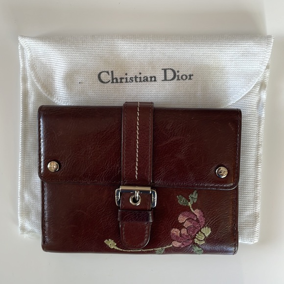 Dior Vintage leather handbag with matching wallet - Picture 8 of 9